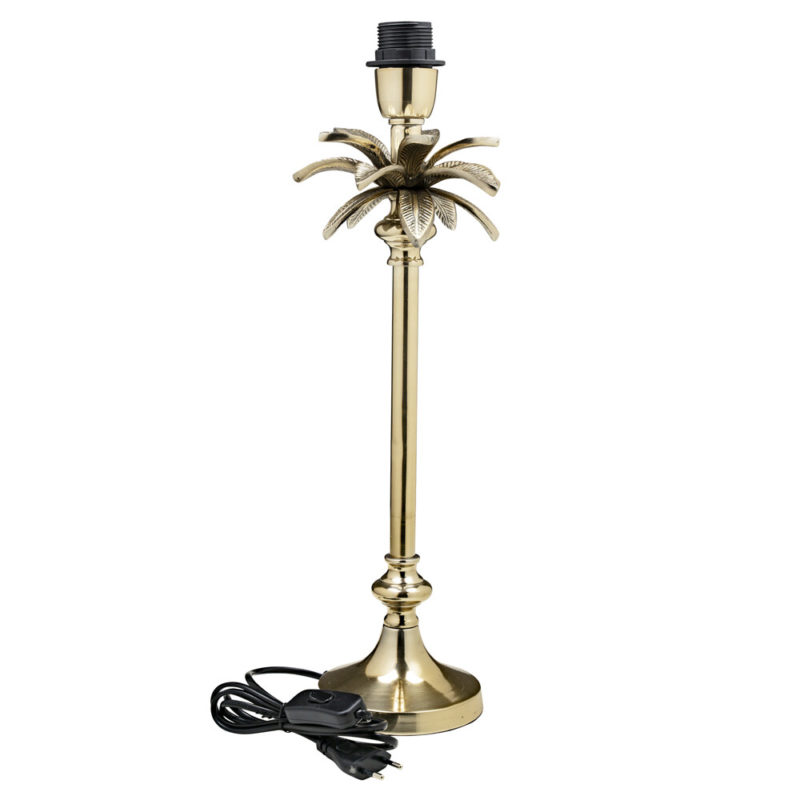 *lampvoet Palm Champagne Goud 50cm* Mars & More